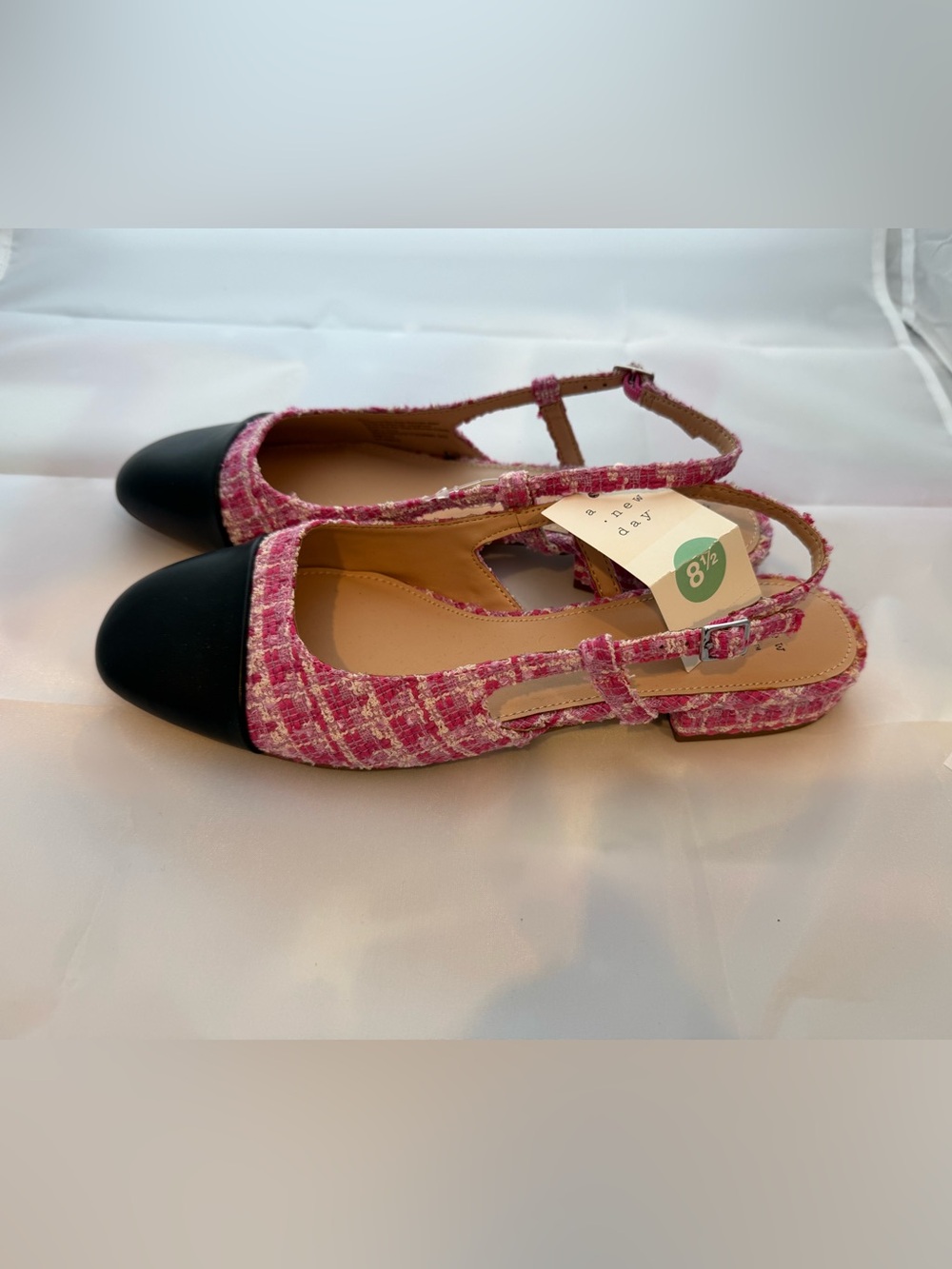 A New Day Maxine Slingback Ballet Flats 8.5 NWT